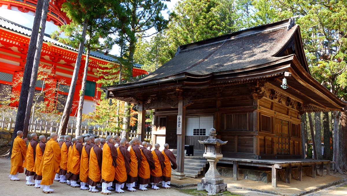 【高野山】春季胎藏界．結緣灌頂．熊野古道5日